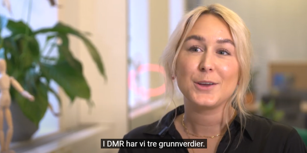 Våre verdier som medarbeider i DMR